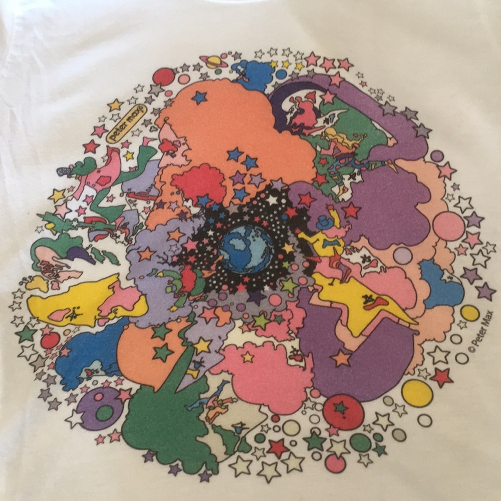 Vintage Peter Max Wrangler t shirt